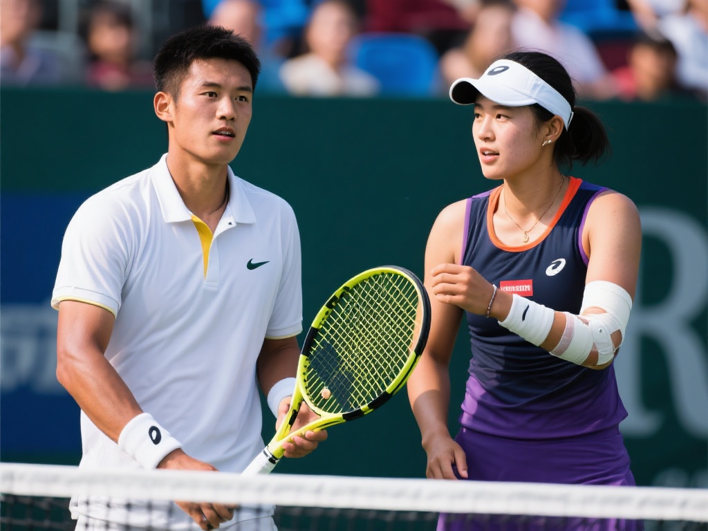 吴易昺周意双星闪耀 泰勒网球赛决赛对决 吴易昺出身于一个普通家庭,自幼面临资金与