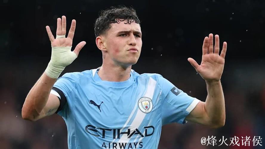 福登：面对水晶宫时，我需要放松心态，多进行传球，上半场我失误较多。